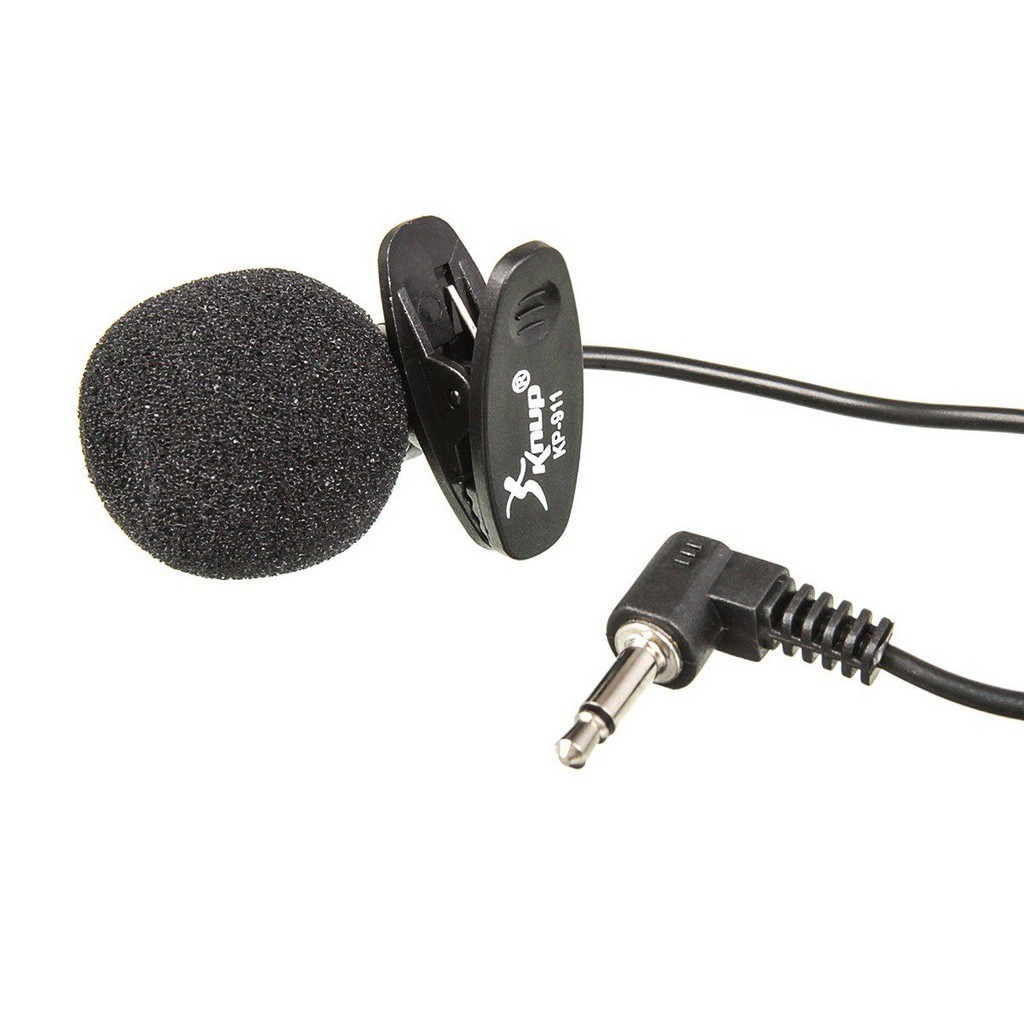 Microfone de Lapela Kp-911 Knup