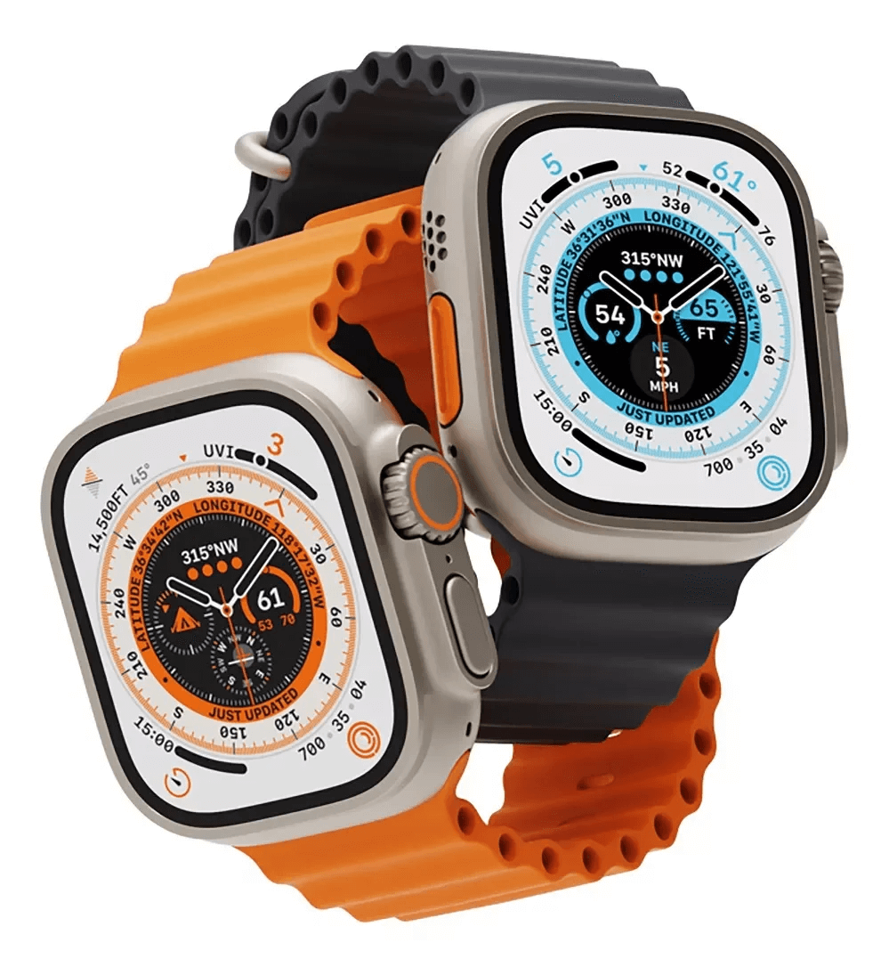 Relógio Smartwatch Gs8 Ultra 8 Série 8 Esportivo Nfc 1.91 Polegadas, Ultra8 Bazike