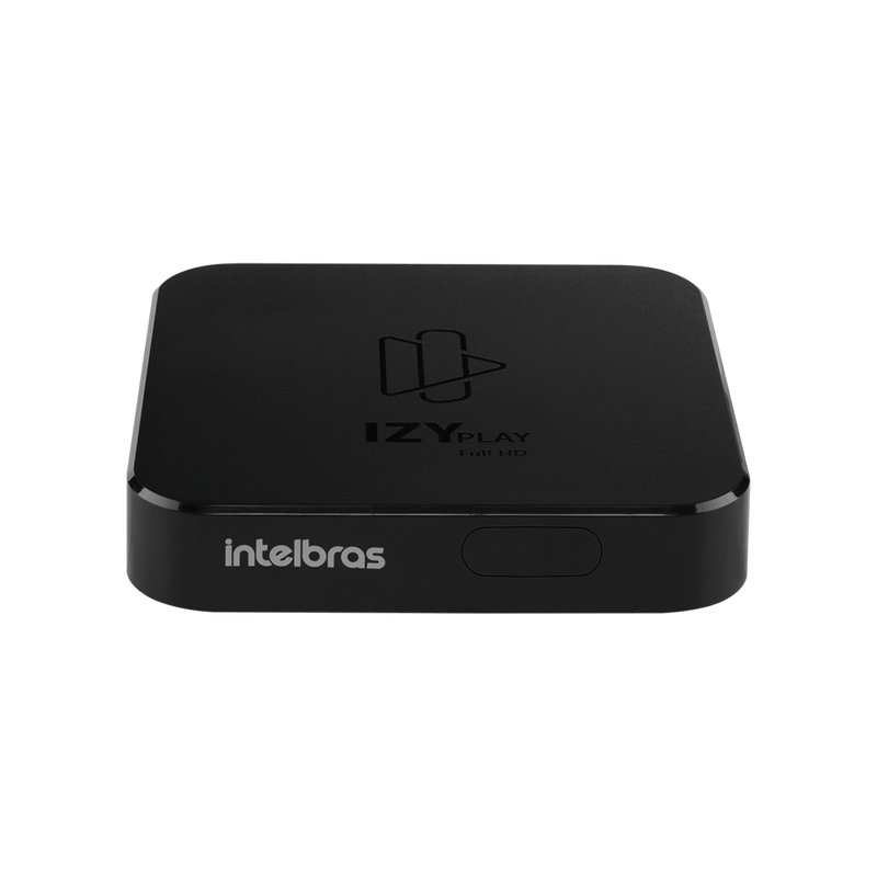 Smart Box Izy Play Intelbras Full HD 1080p Android TV 9.0 Bluetooth 8GB Processador Quad-Core 