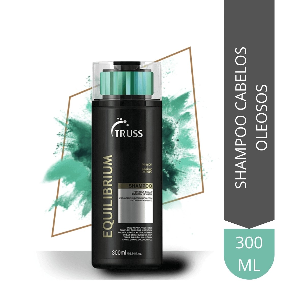 Shampoo para Cabelos Oleosos Truss Equilibrium 300ml
