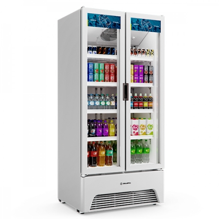 Expositor Refrigerador 2 Portas Slin 752 Litros VB70 Metalfrio-LANÇAMENTO