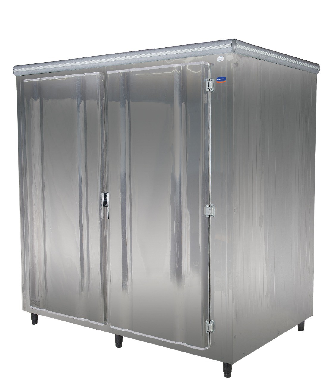 Mini-Câmara Refrigerada Inox 2 Portas 3.330 Litros Capacidade de até 1.000kg  - KLIMA