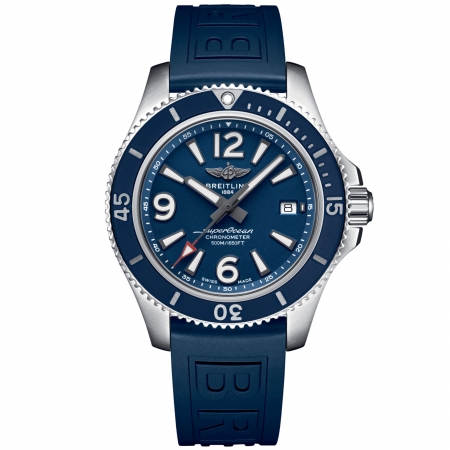 Relógio Breitling Superocean 42 Automático Azul A17366D81C1S1