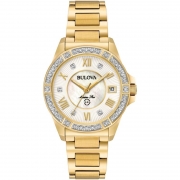 Relógio Bulova 98R235 Quartzo Diamante Feminino
