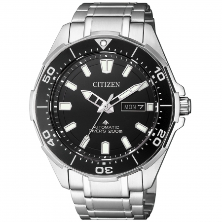 Relógio Citizen Promaster Diver Automático Titanium Preto NY0070-83E