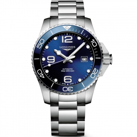 Relógio Longines HydroConquest Automático Azul L3.782.4.96.6