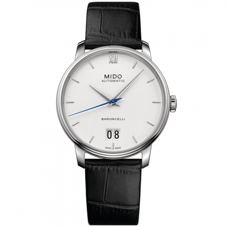 Relógio Mido Baroncelli III Big Date Automático Preto M027.426.16.018.00
