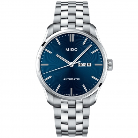 Relógio Mido Bulluna Sunray Automatico Azul M024.630.11.041.00