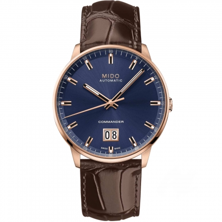 Relógio Mido Comander Big Date Automático Azul M021.626.36.041.00