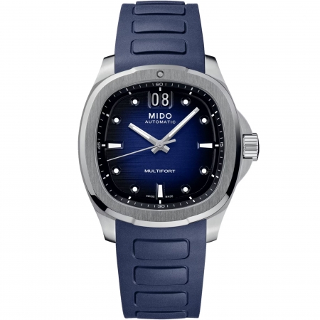 Relógio Mido Multifort Tv Big Date Automatico Azul M049.526.17.041.00