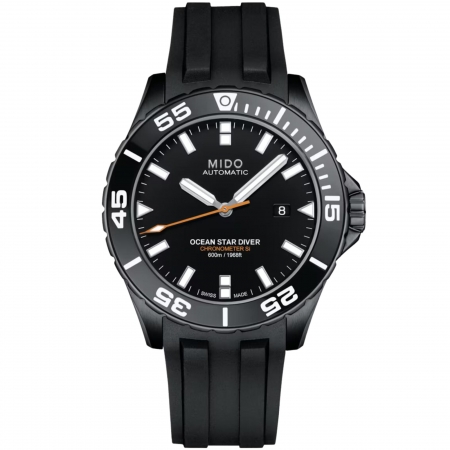 Relógio Mido Ocean Star Diver 600 Cosc Automático Preto M026.608.37.051.00