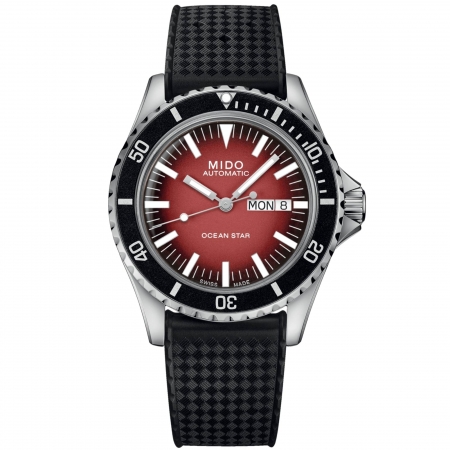 Relógio Mido Ocean Star Tribute Gradient Automático Vermelho M026.830.17.421.00