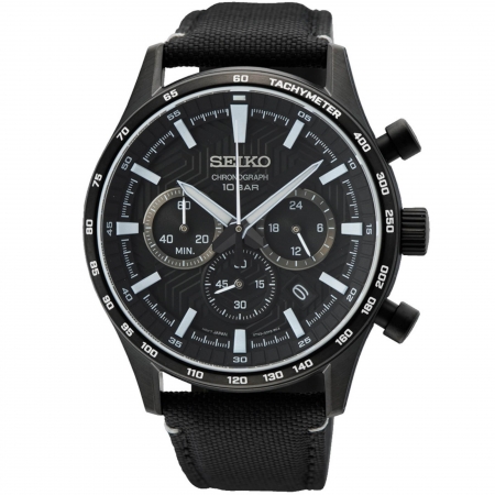 Relógio Seiko Neo Sports Chrono Preto SSB417P1