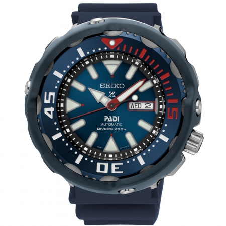 Relógio Seiko Padi Prospex Solar Divers Edição Especial Azul SRPA83