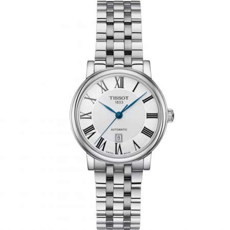 Relógio Tissot Carson Premium Lady Automático Prata T122.207.11.033.00