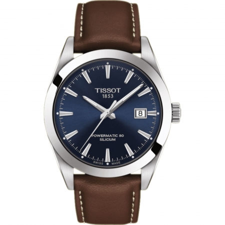 Relógio Tissot Gentleman Powermatic 80 Silicium Marrom T127.407.16.041.00
