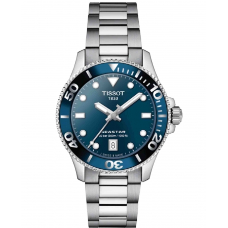 Relógio Tissot Seastar 1000 Azul T120.210.11.041.00 36 mm