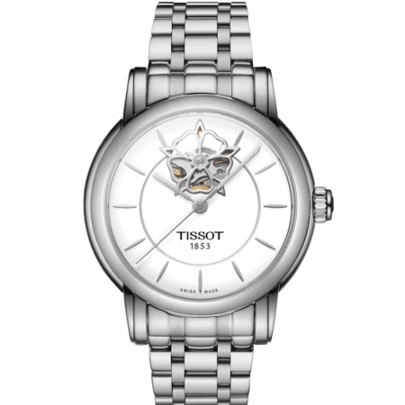 Relógio Tissot T0502071101104 Lady Heart Automático Branco