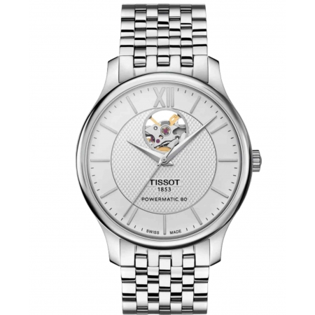 Relógio Tissot T0639071103800 Tradition Automático Prata