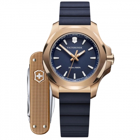 Relógio Victorinox Swiss Army INOX V Lady Azul 249162.1