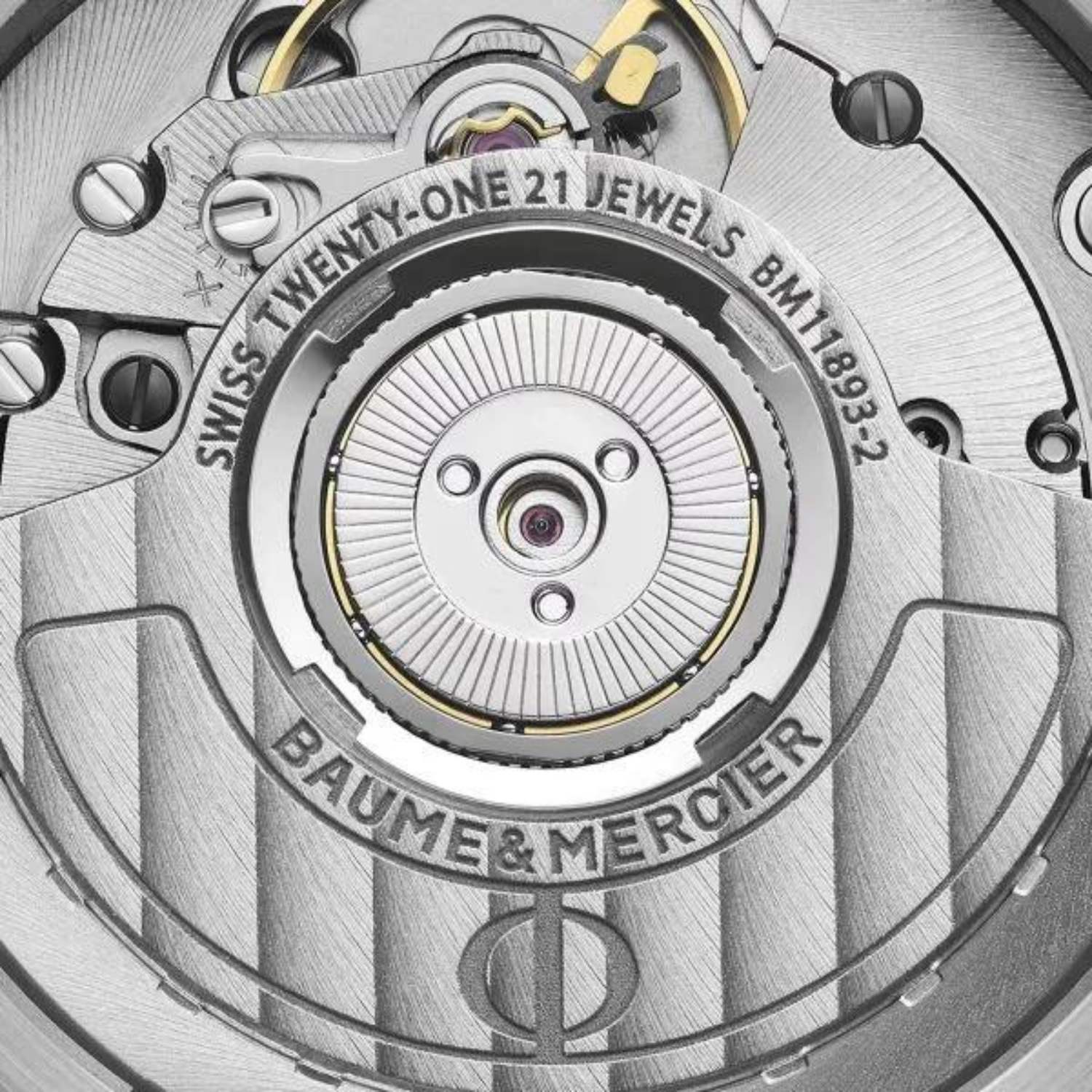 Relógio Baume Et Mercier Riviera Gmt Automático Prata 10658
