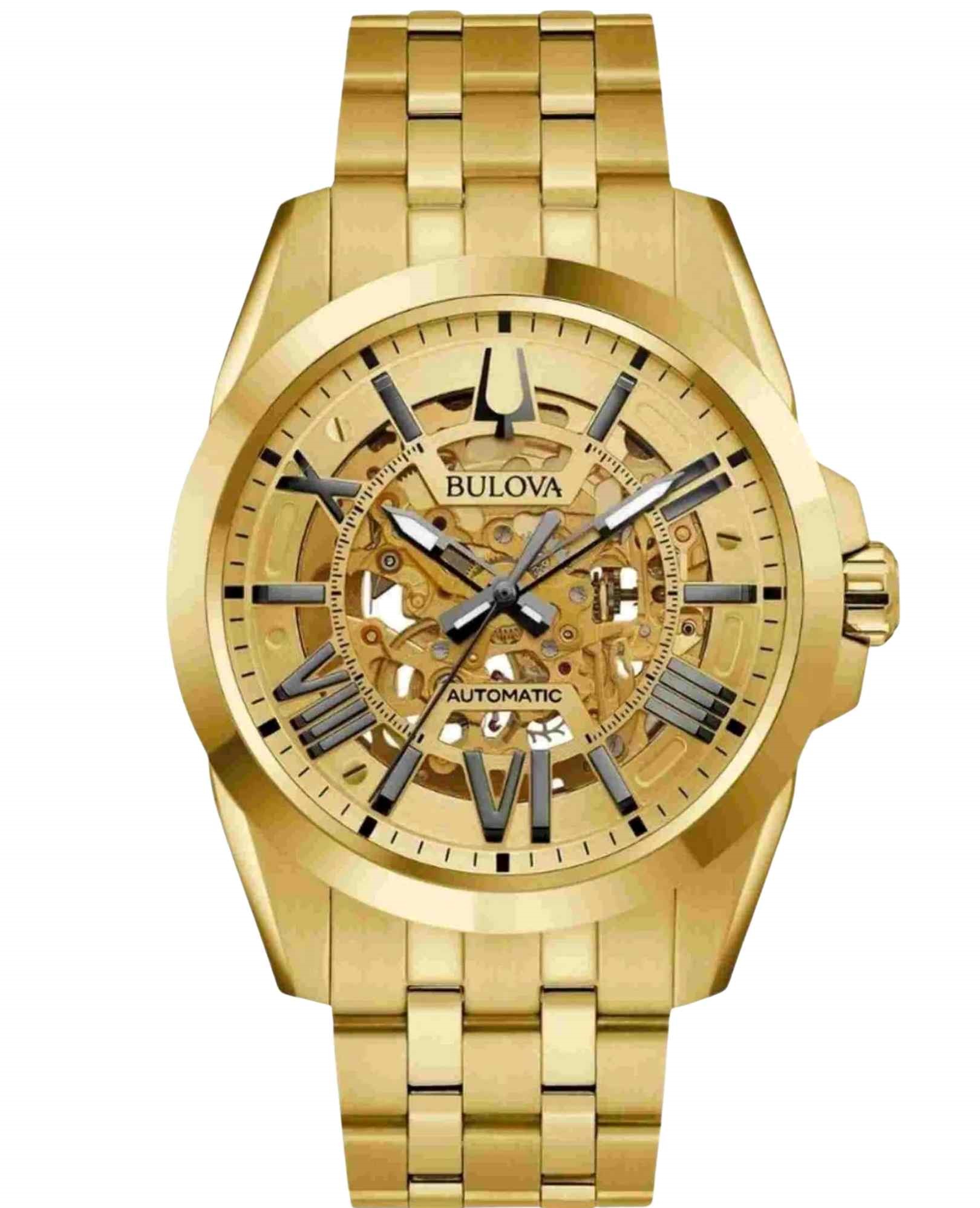 Relógio Bulova Clássic Dourado 97A162