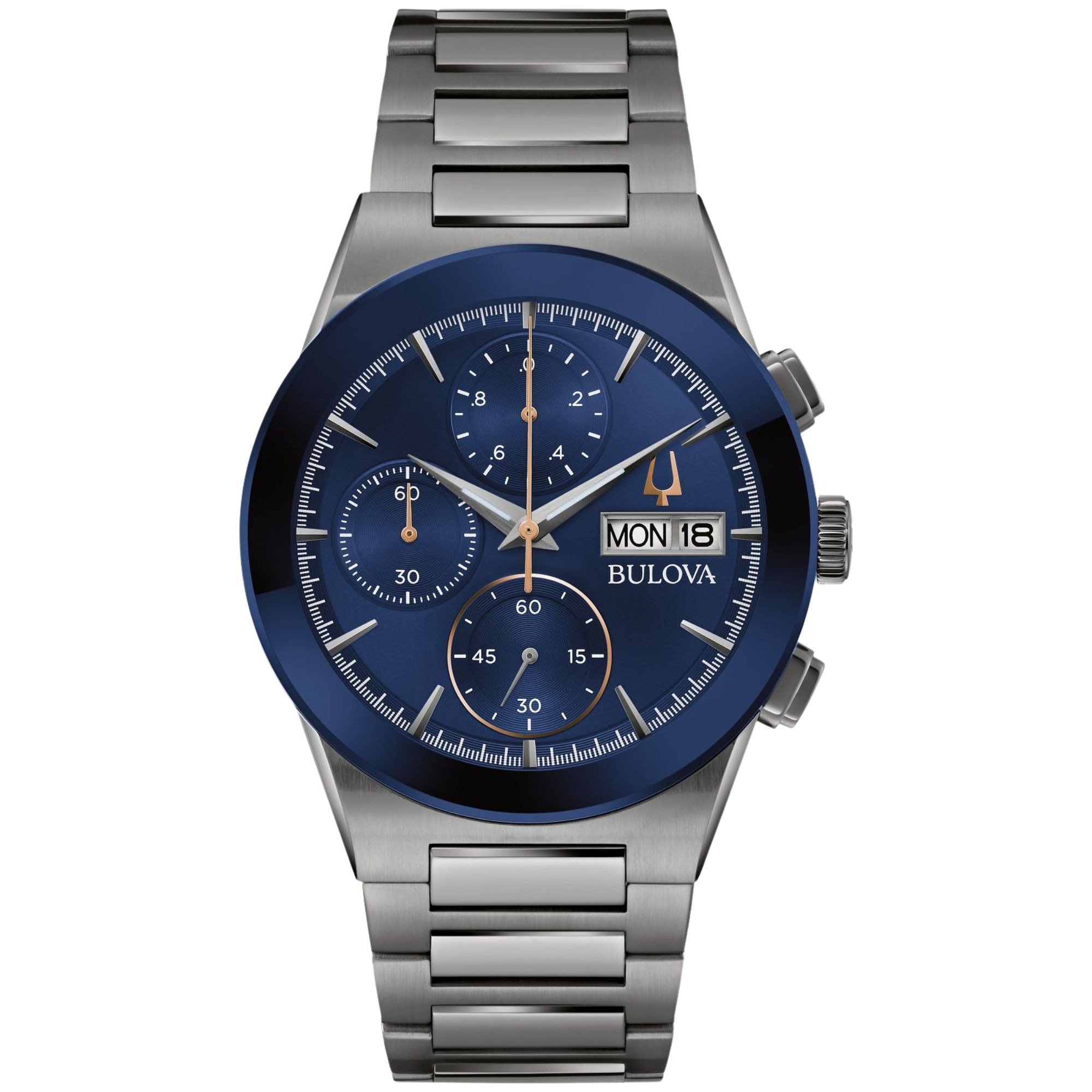 Relógio Bulova Modern Millennia Azul 98C143