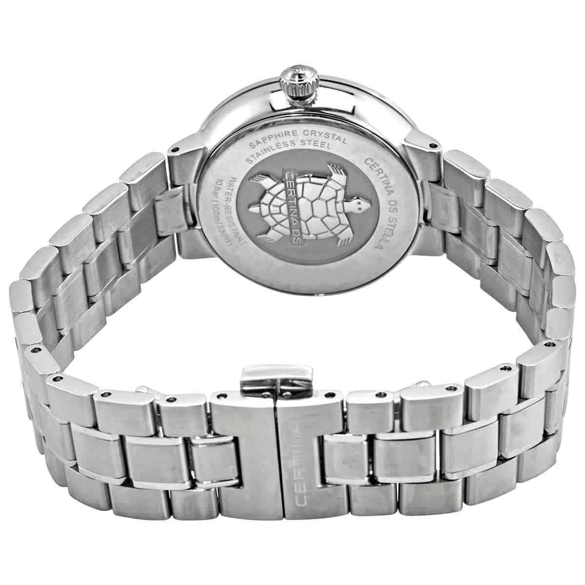 Relógio Certina C0312101103100 DS Stella Aço Inoxidável Prata