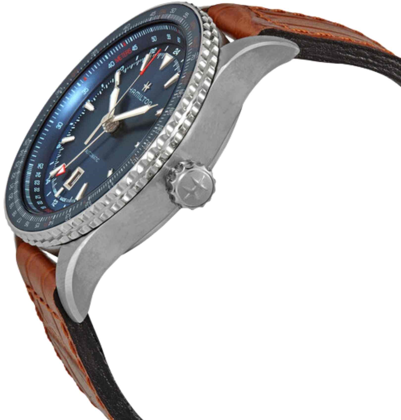 Relógio Hamilton Khaki Aviation Azul H76715540