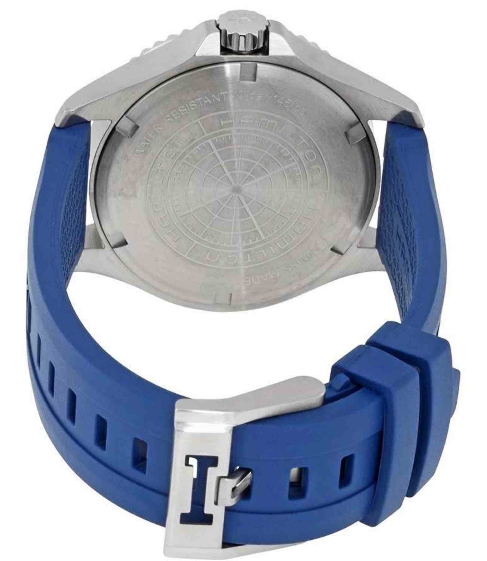 Relógio Hamilton Khaki Navy Scuba Azul H82345341