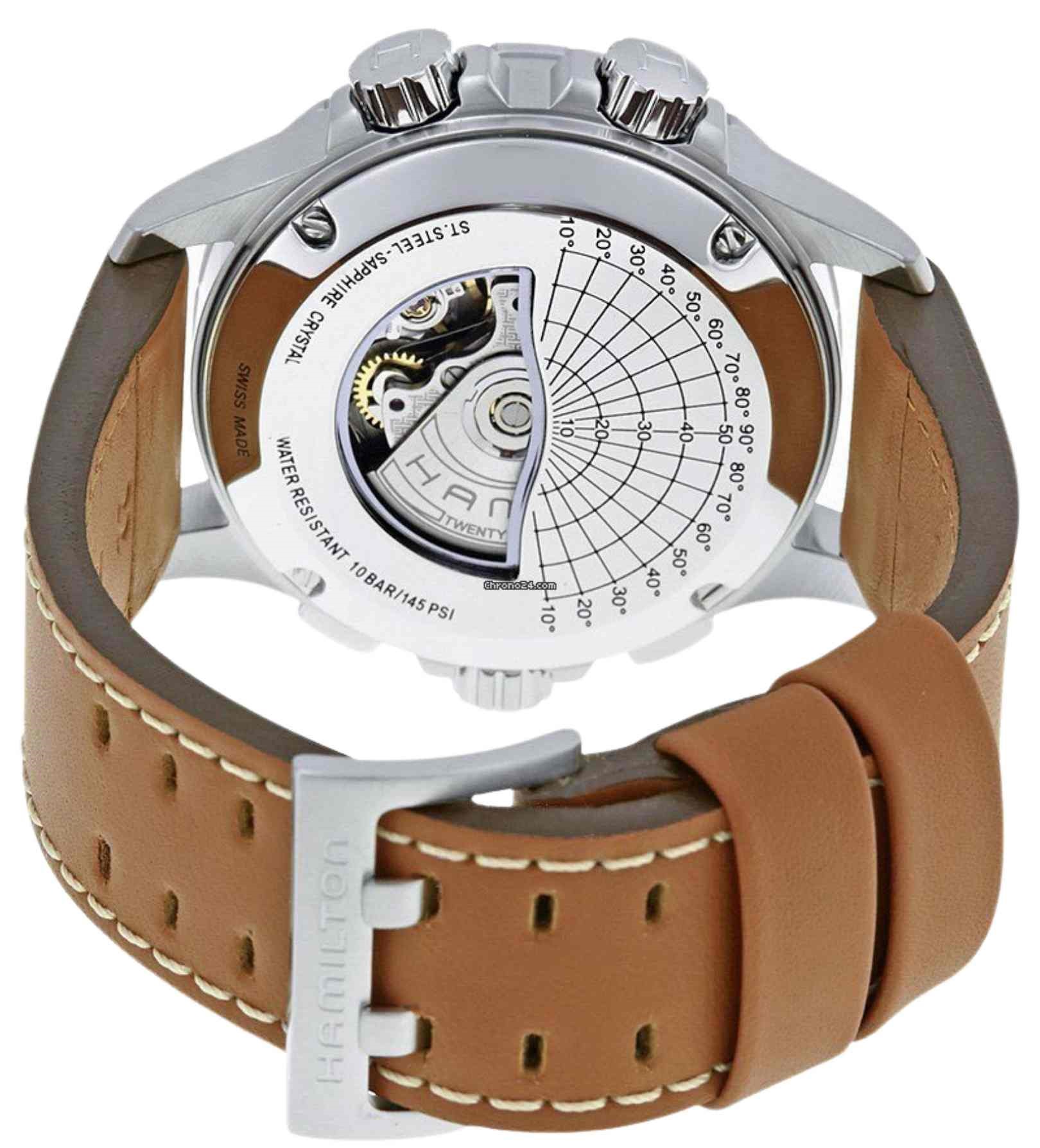 Relógio Hamilton Khaki  X-Wind Preto H77616533