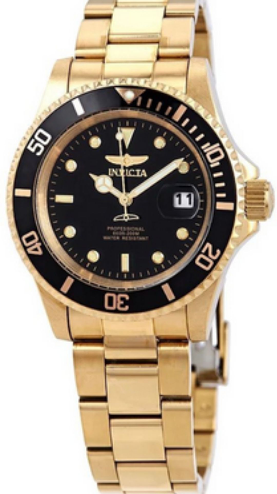 Relógio Invicta 26975 Pro Diver 40 mm Dourado