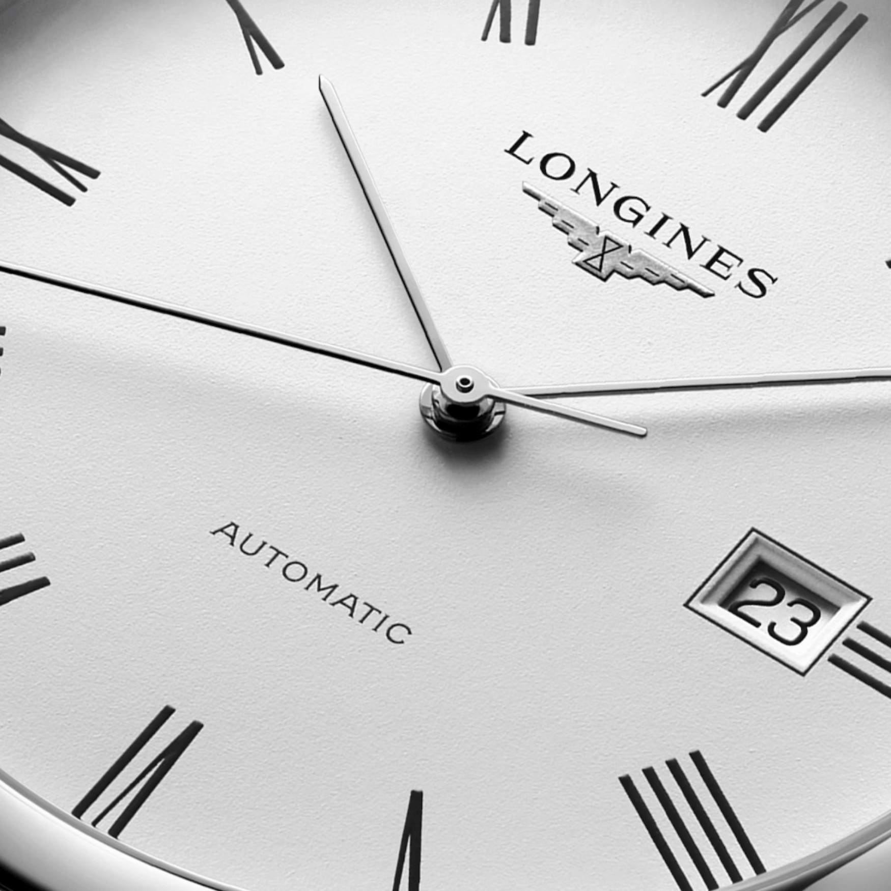 Relógio Longines Elegant Collection Automático Branco L4.911.4.11.6