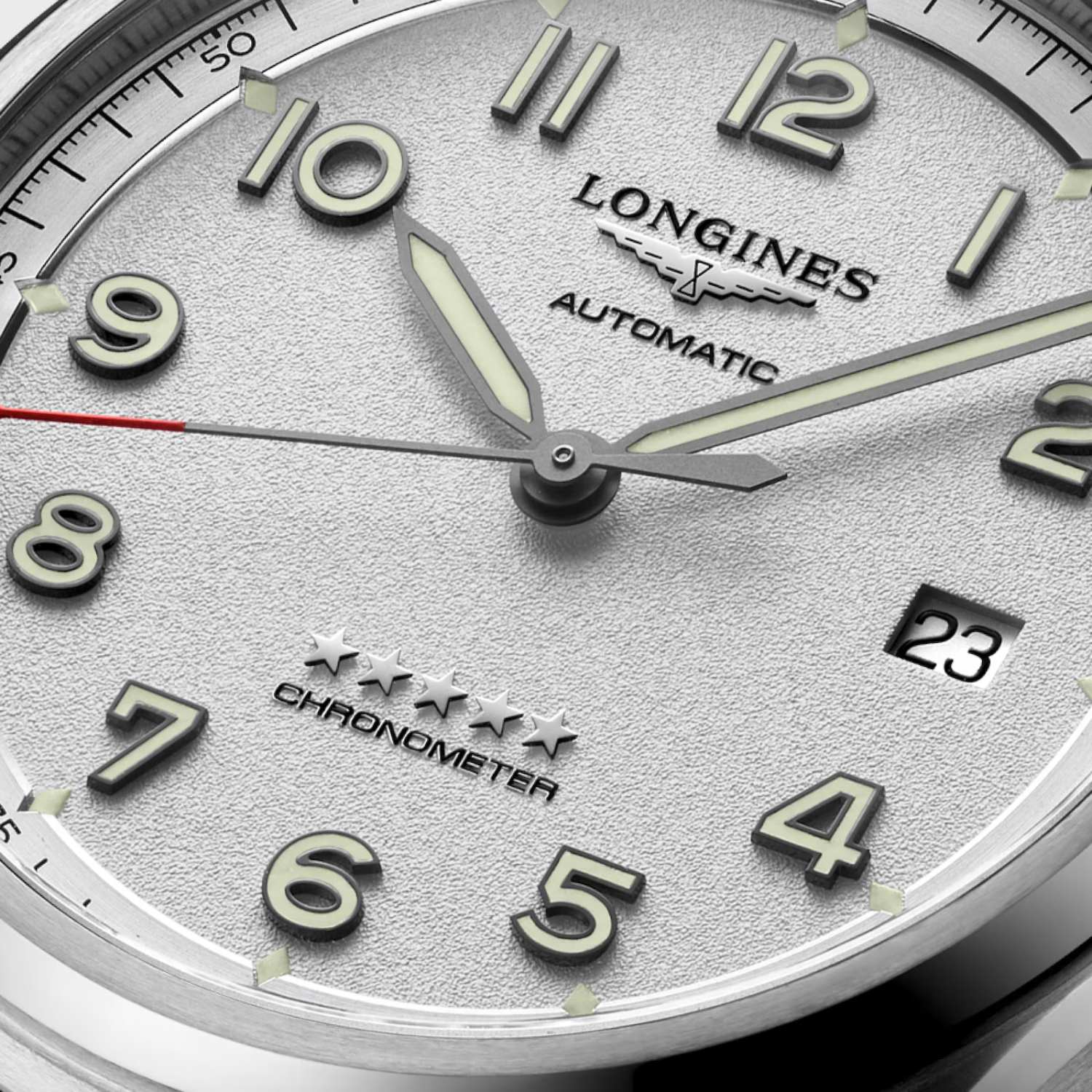 Relógio Longines Spirit Automático Prata L3.810.4.73.2
