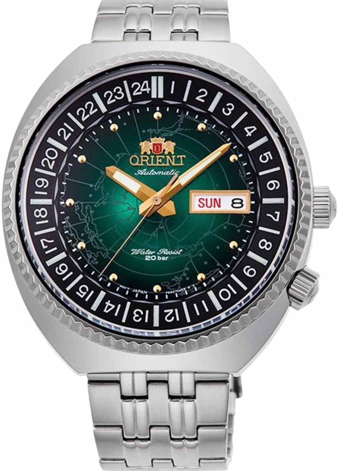 Relógio Orient Revival 1 Verde RA-AA0E02E19B