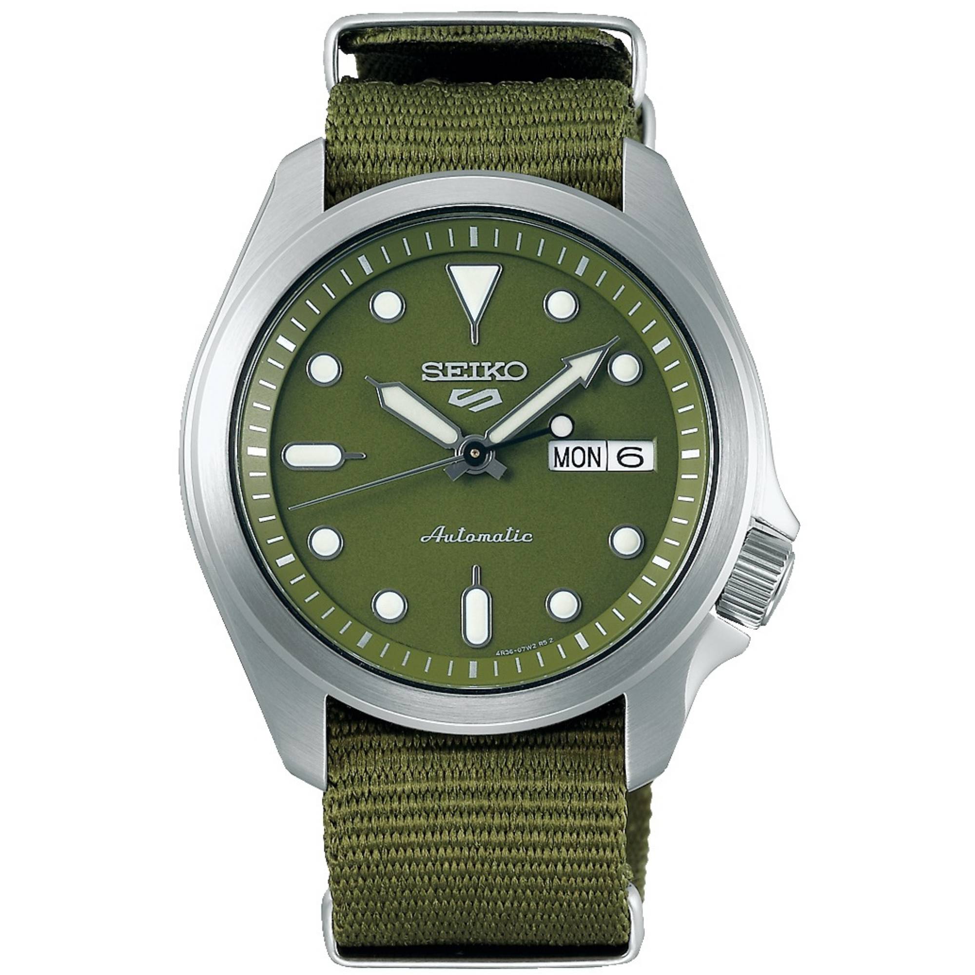 Relógio Seiko 5 Sports Automático Verde SRPE65