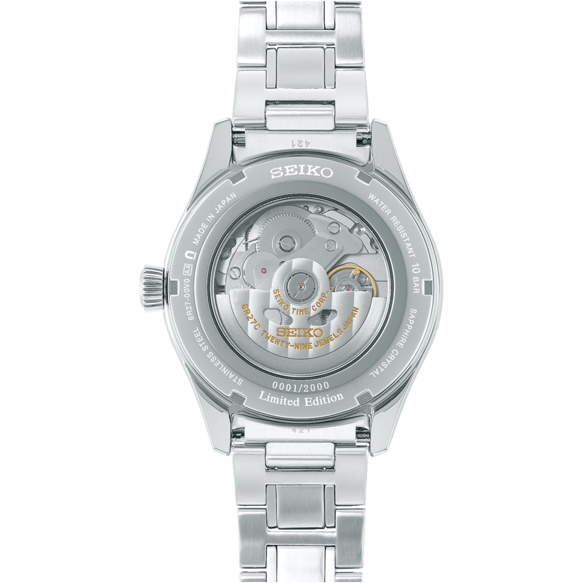 Relógio Seiko Presage Arita Porcelain Limited Edition Automático Azul SPB267J1