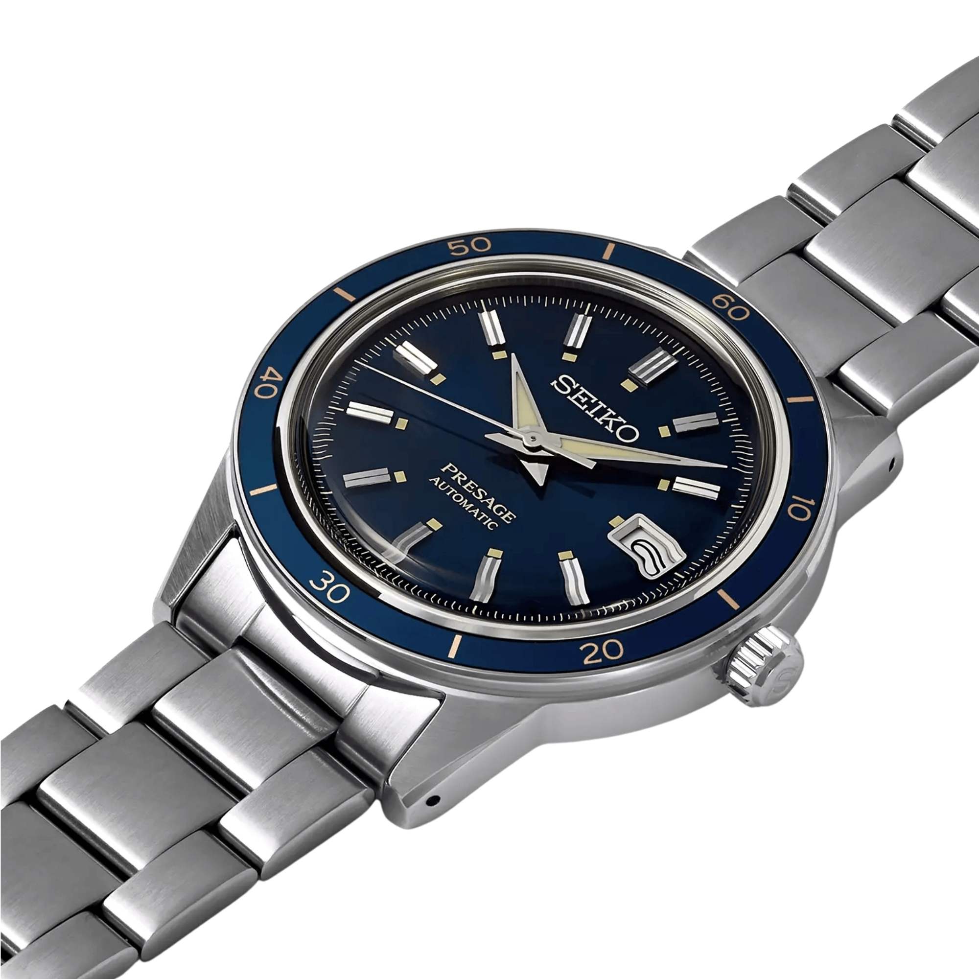 Relógio Seiko Presage Automático Azul SRPG05J1