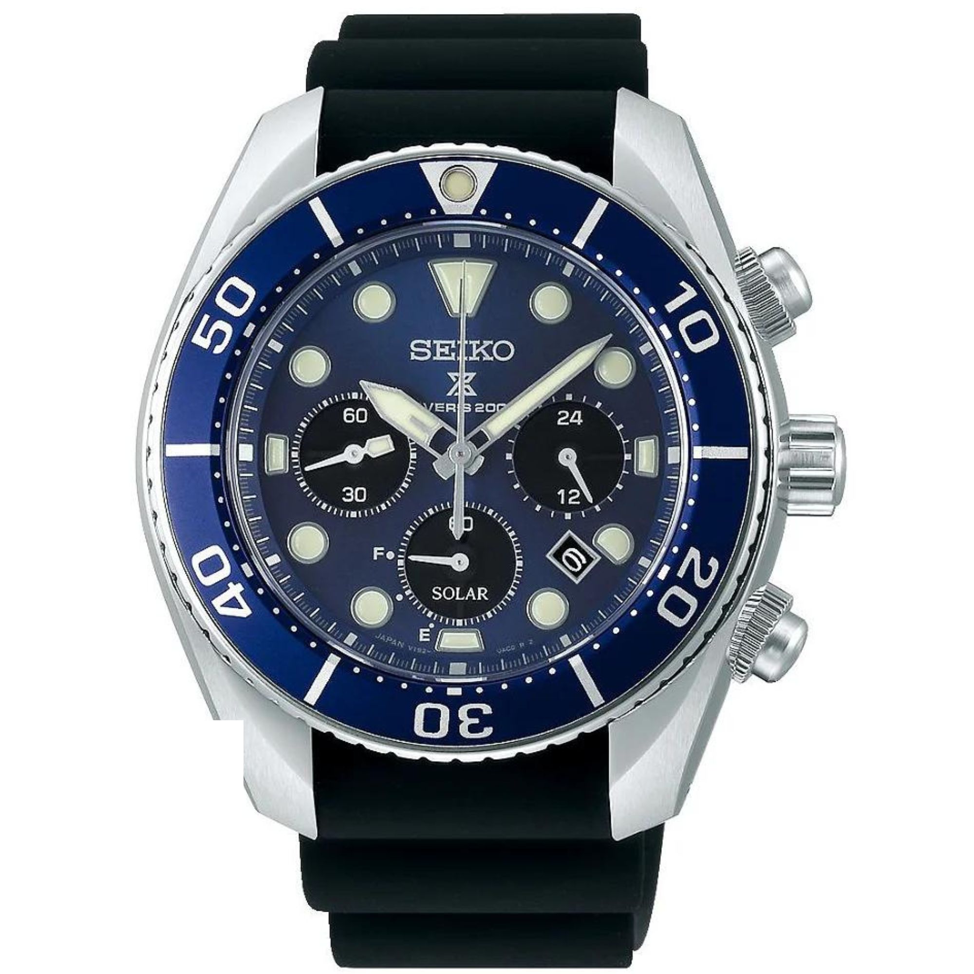 Relógio Seiko Prospex Sumo Divers Solar Azul SSC759J1
