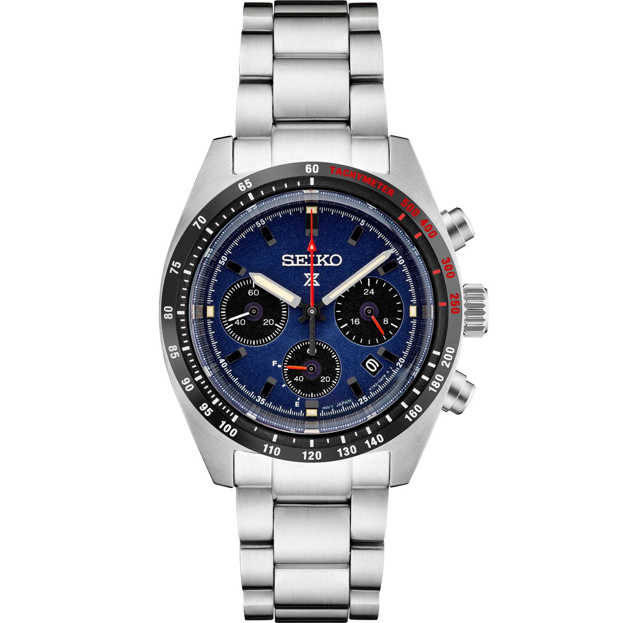 Relógio Seiko Prospex Speedtimer Solar Azul SSC815