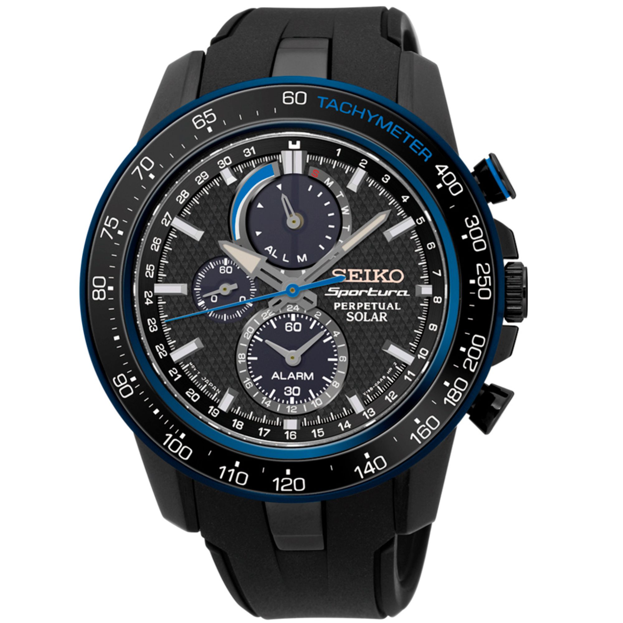 Relógio Seiko Solar Sportura Perpetual Azul SSC429P1