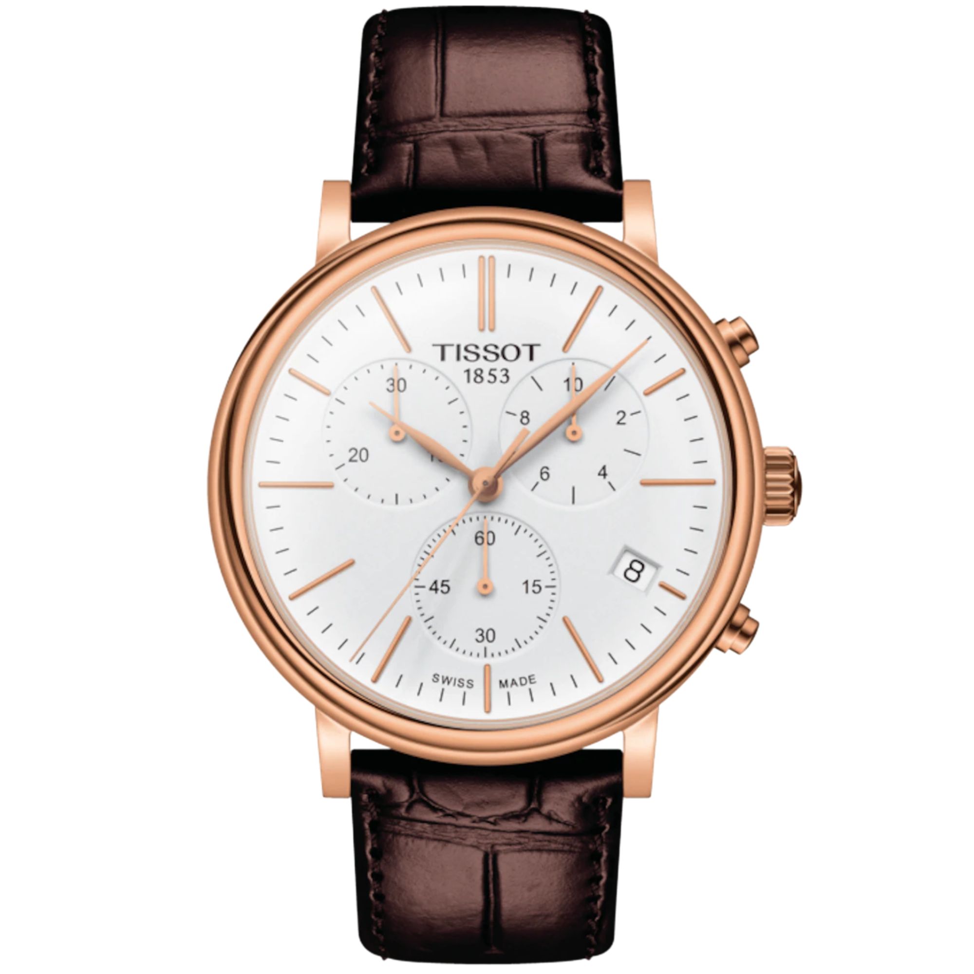 Relógio Tissot Carson Premium Chrono Rose T122.417.36.011.00