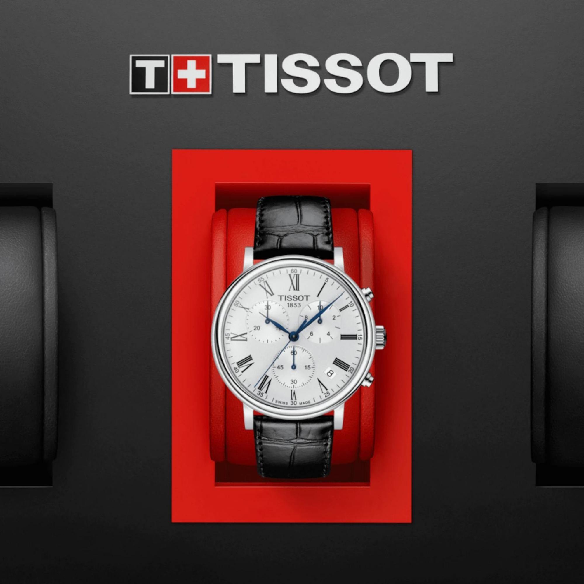 Relógio Tissot Carson Premium Prata T122.417.16.033.00