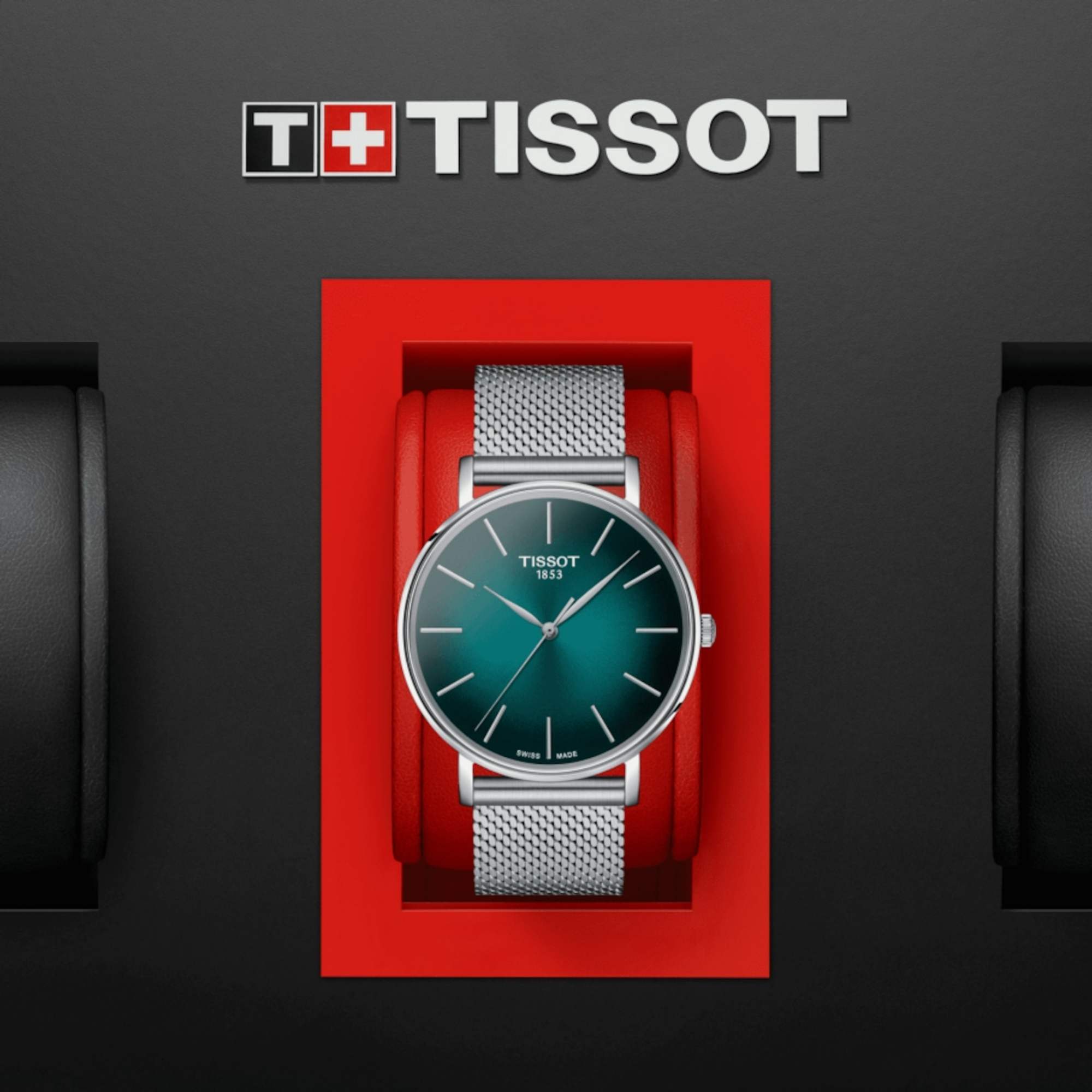 Relógio Tissot Everytime Gent Verde T143.410.11.091.00