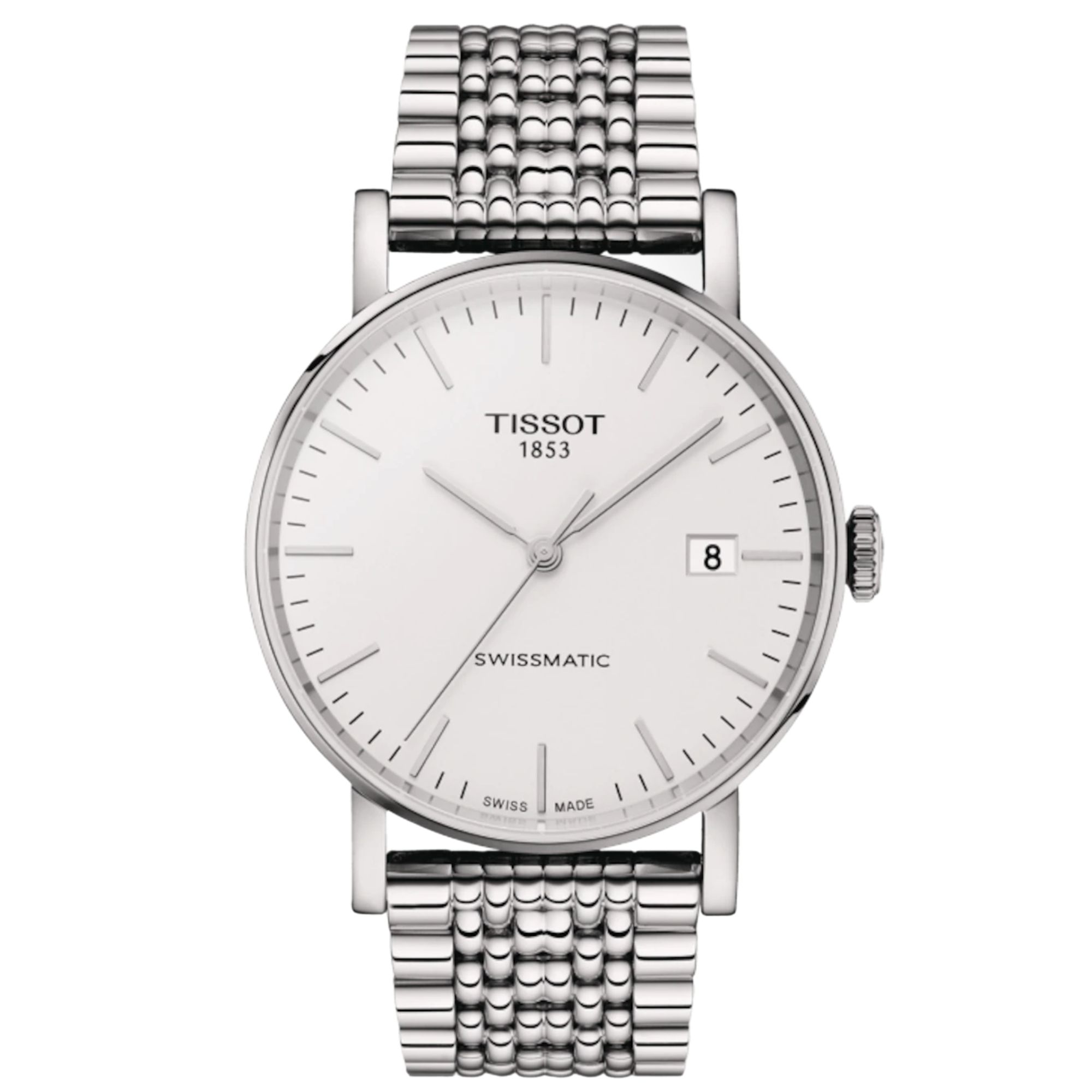 Relógio Tissot Everytime Swissmatic Automático Prata T109.407.11.031.00