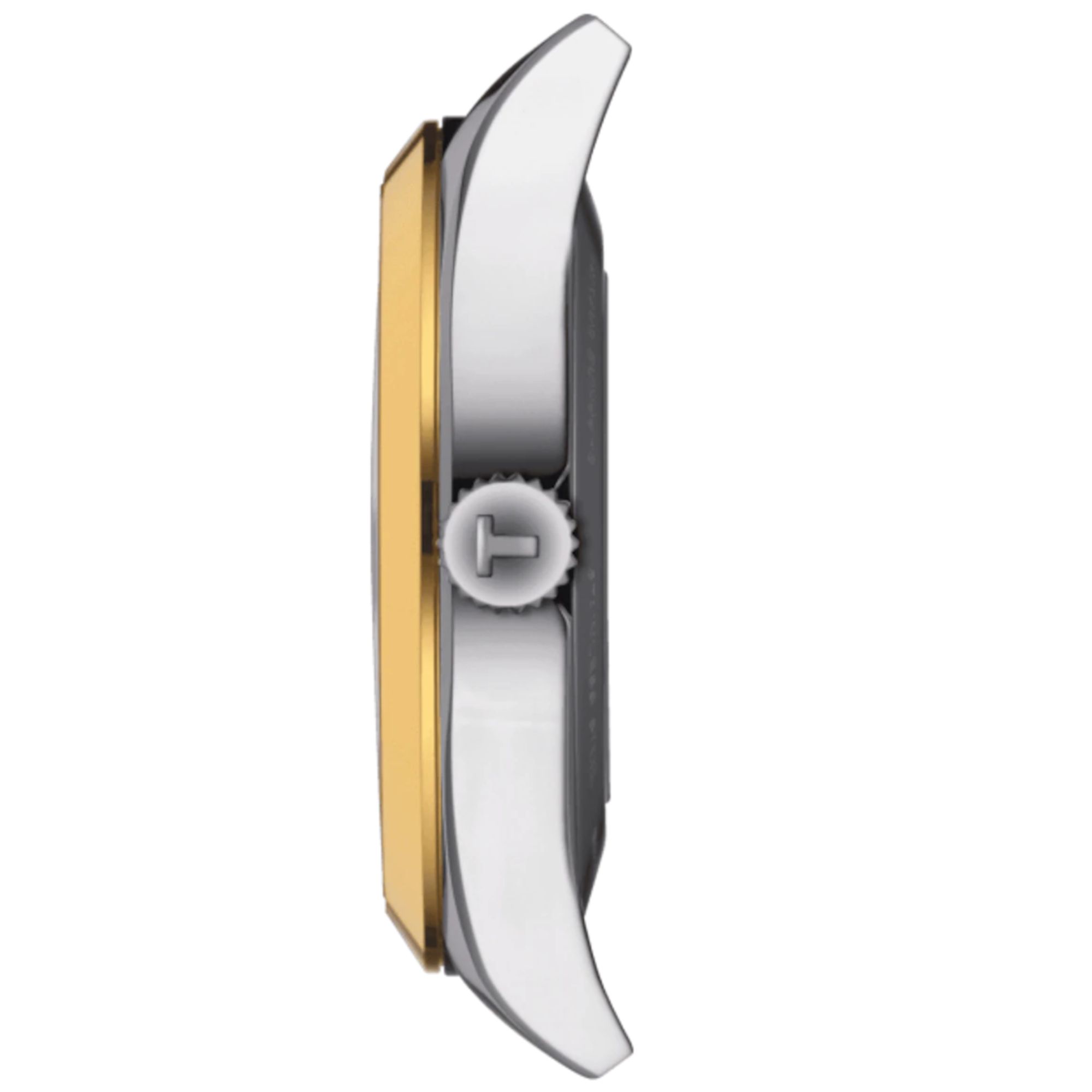Relógio Tissot Gentleman Powermatic 80 Silicium Ouro 18K Preto T927.407.46.061.01