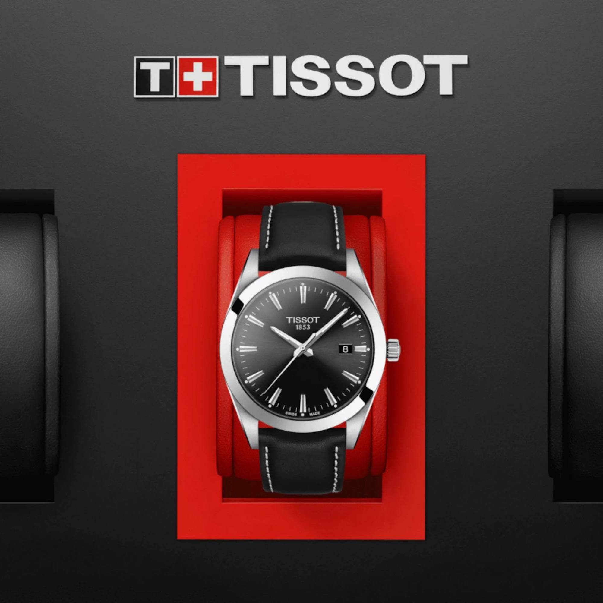 Relógio Tissot Gentleman Preto T127.410.16.051.00