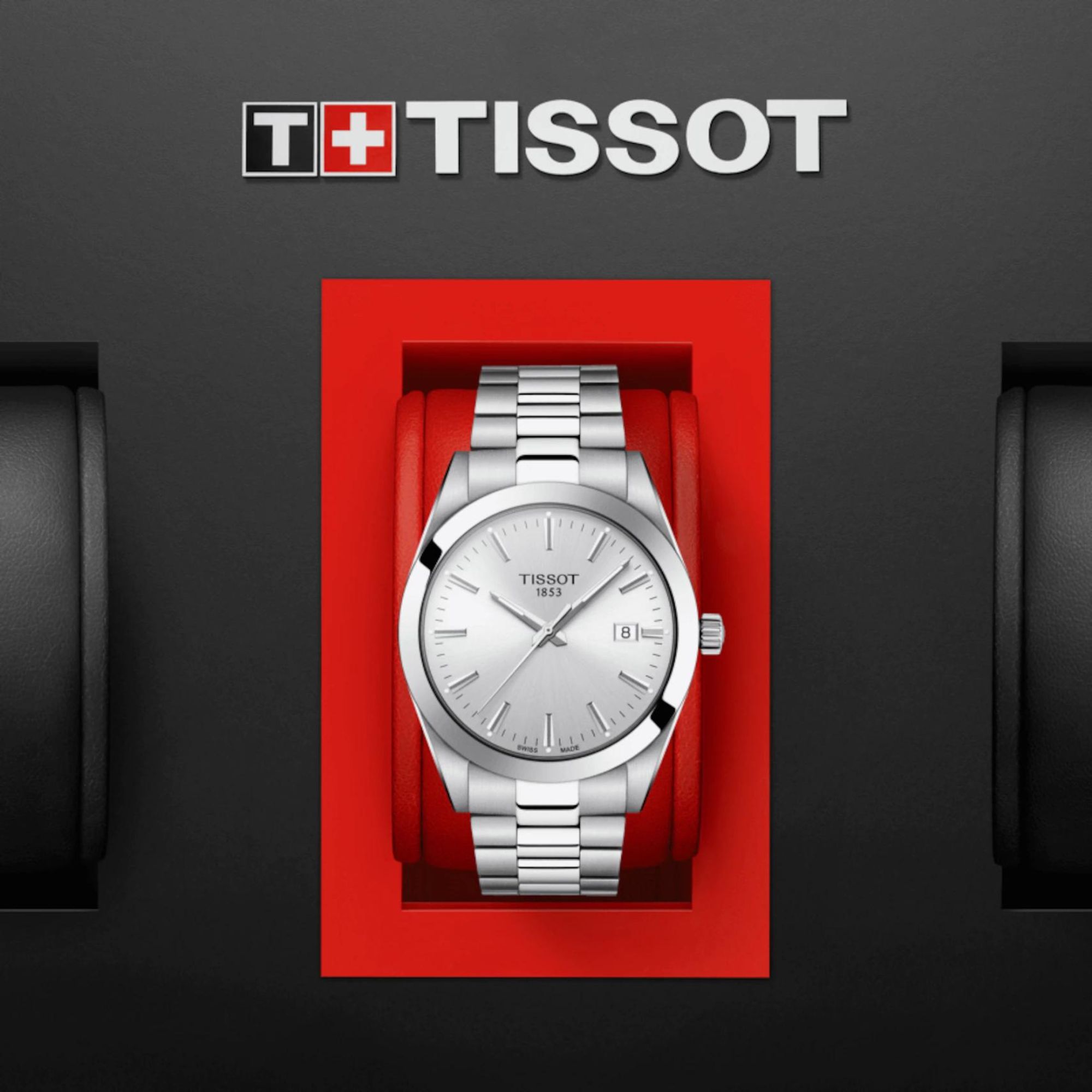 Relógio Tissot Gentleman Quartzo Prata T127.410.11.031.00