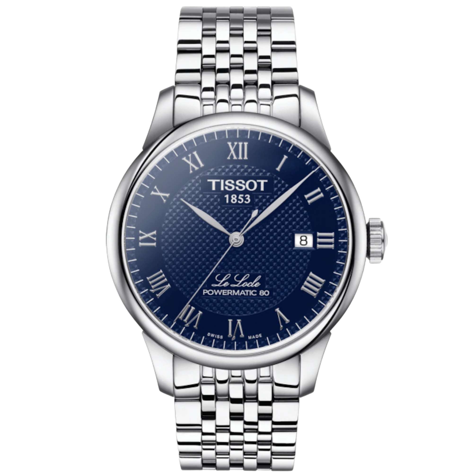 Relógio Tissot Le Locle Powermatic 80 Azul T006.407.11.043.00