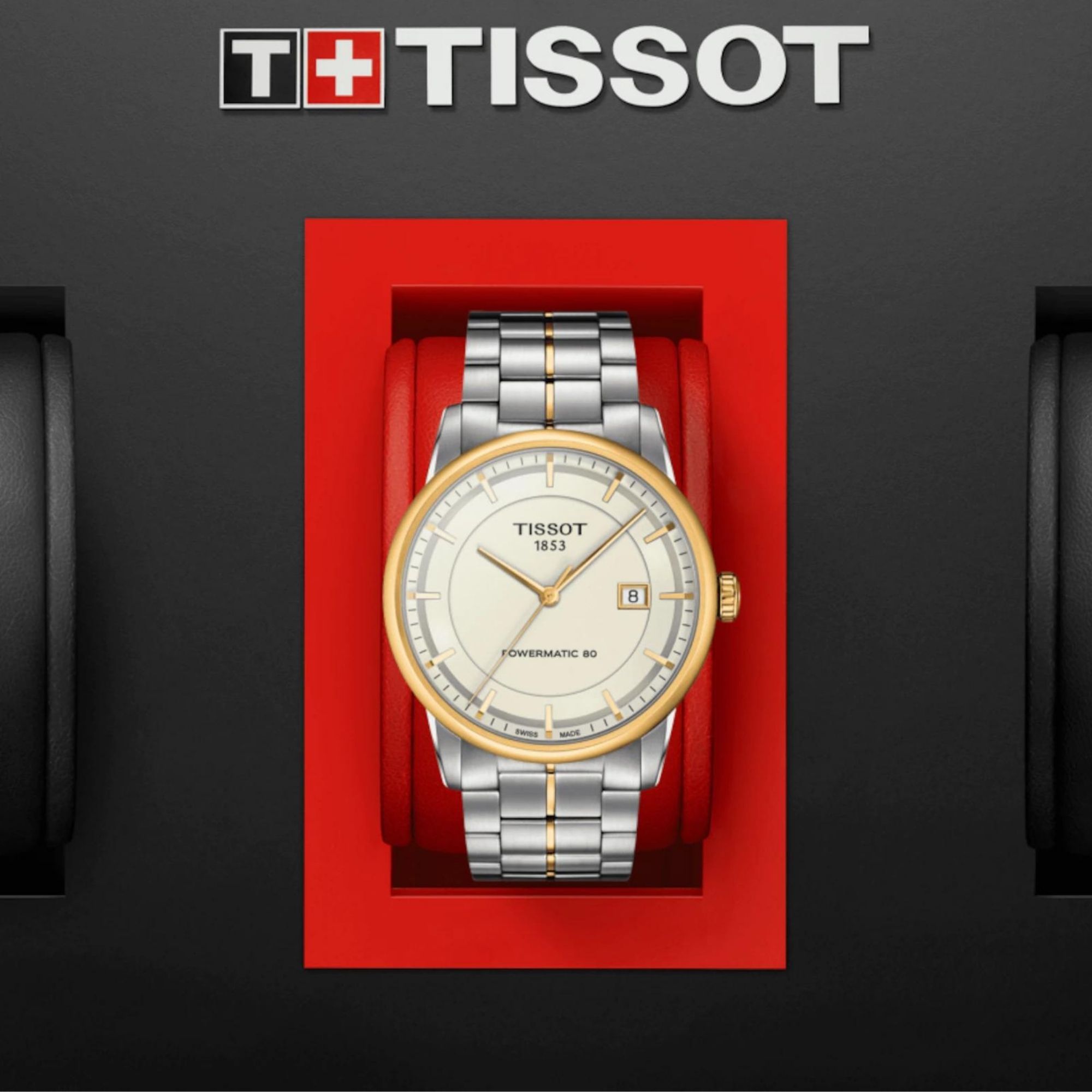 Relógio Tissot Powermatic 80 Marfim T086.407.22.261.00